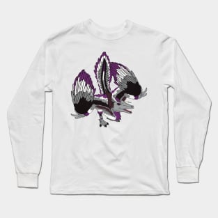 Asexuaeopteryx - Asexual Pride Archaeopteryx Long Sleeve T-Shirt